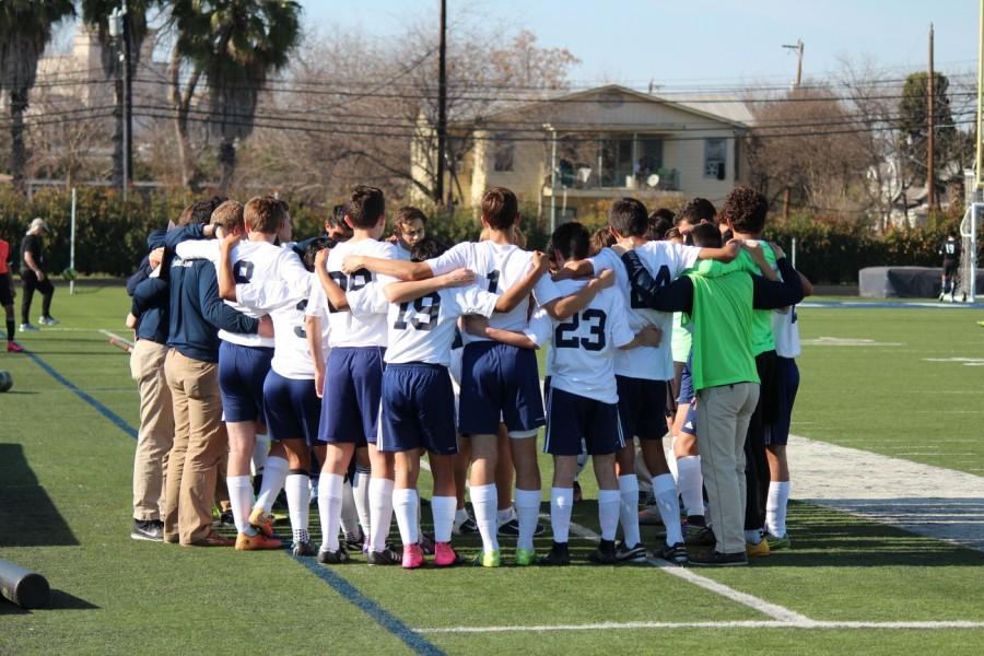 Central Catholic Soccer Team Begins Climb to the Top