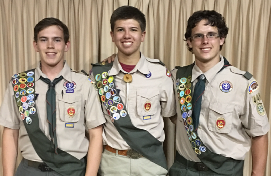 Buttons attain esteemed rank of Eagle Scout