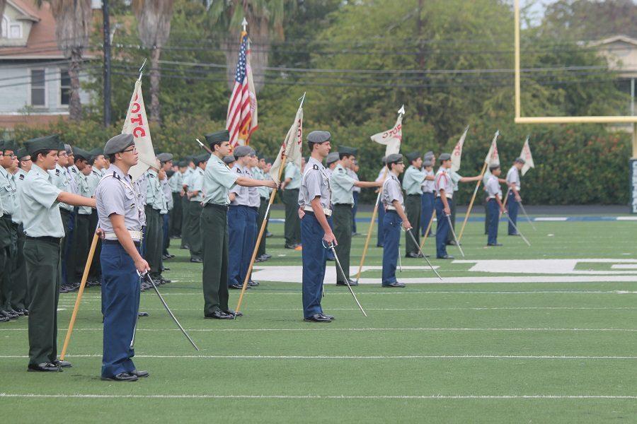 JROTC+Brigade+Review+honors+Veterans+Day