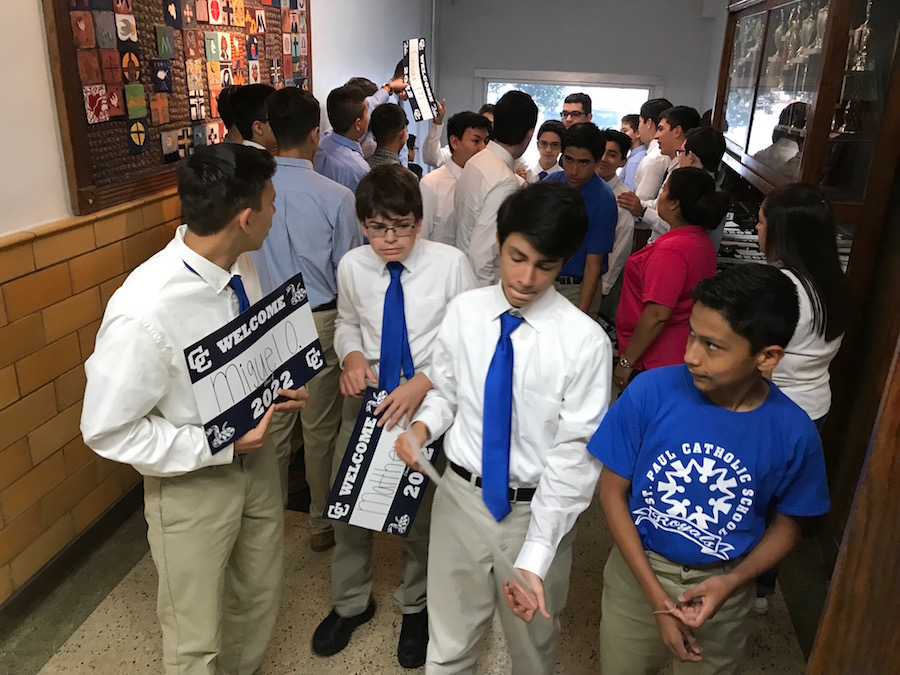 Annual Eighth Grade visits showcase the Central element