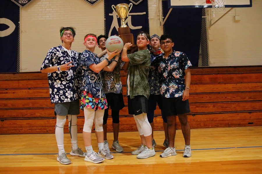 Intramural dodge-ball tourney rocks historic gym