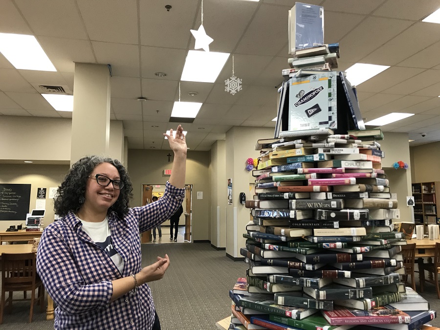 Library boasts birth of annual Book Tree