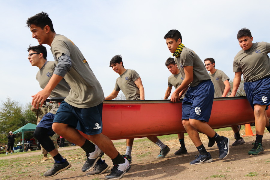 Raiders rep JROTC at NEISD Raider Challenge