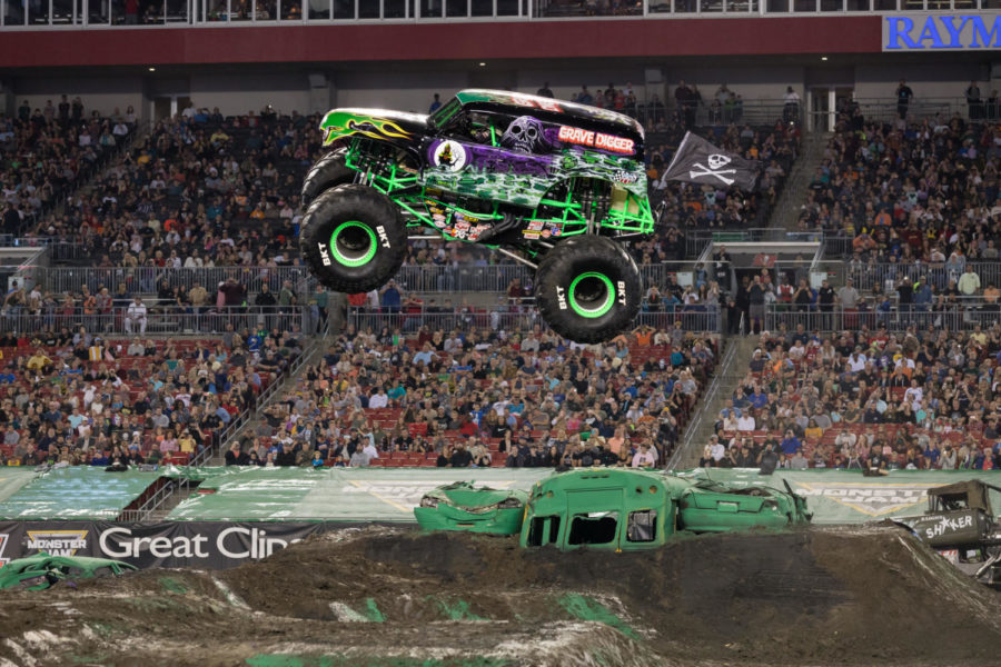 Grave Digger Driver Adam Anderson talks about the weekend ahead