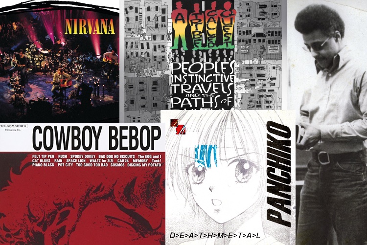 Album+Covers+From%3A+Nirvana%2C+A+Tribe+Called+Quest%2C+Willie+Wright%2C+Panchiko%2C+Cowboy+Bepop